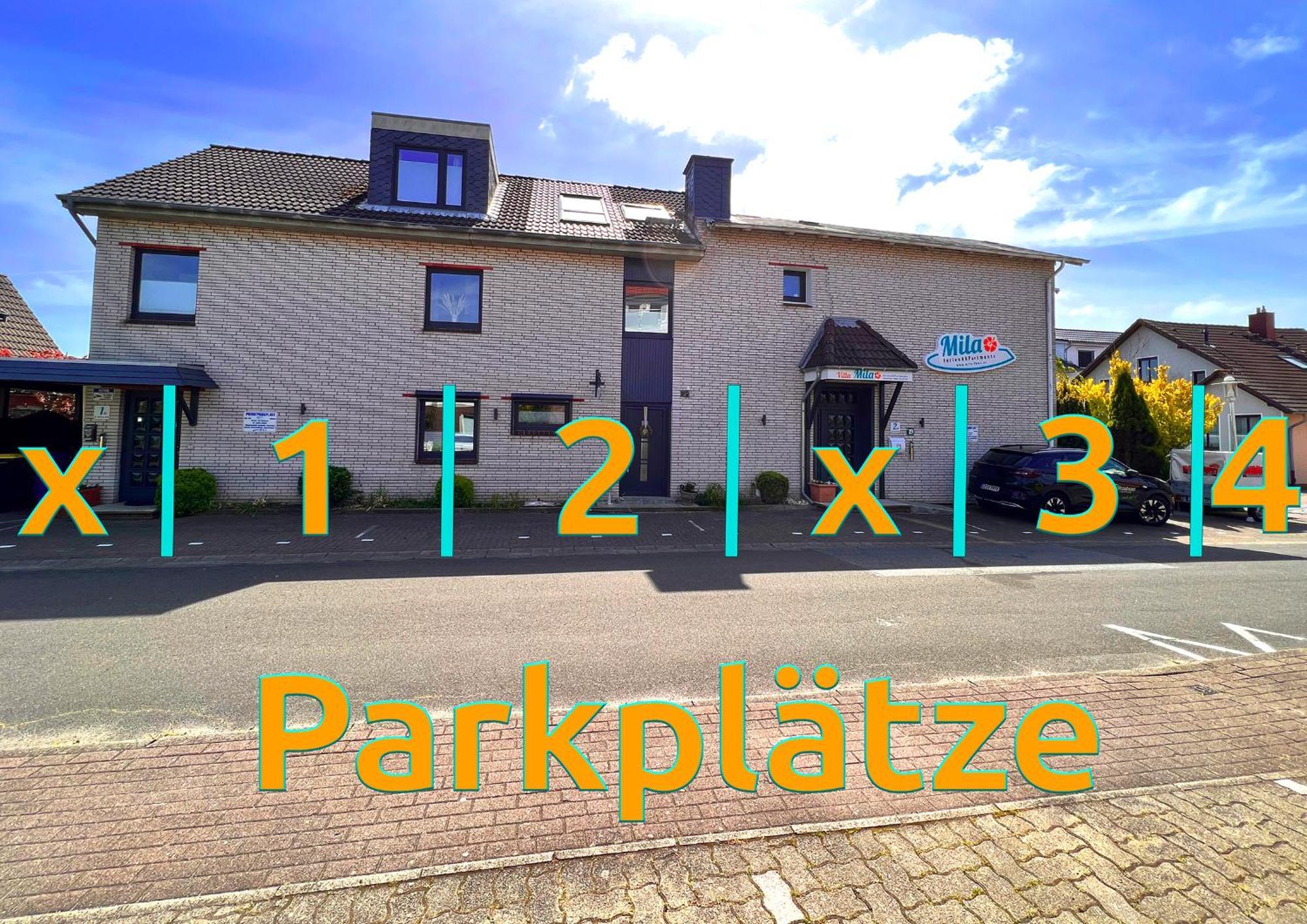Hawaii - By Mila Ferienarpartments - Buesum Zentrum Eigener Parkplatz エクステリア 写真